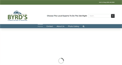 Desktop Screenshot of byrdslandscaping.com
